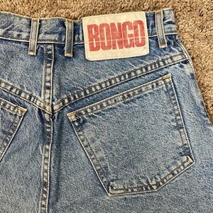 Vintage BONGO High Rise Denim Shorts